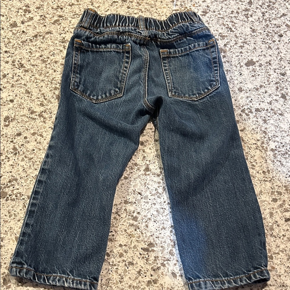 Old Navy Kids Blue Jeans - Picture 2 of 4